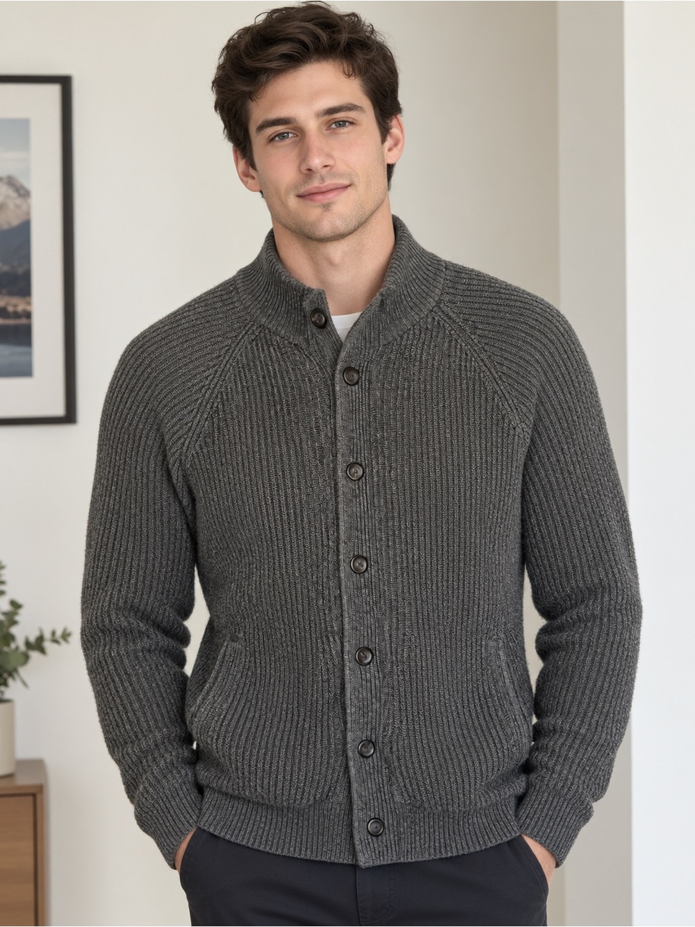 Men's Cardigan Sweater